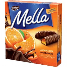 Goplana Mella Orange Jelly in Chocolate 190g