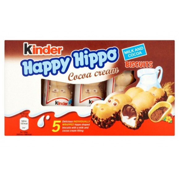 Kinder Happy Hippo - Crispy Biscuit with Cream Filling