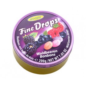 Woogie Fine Drops Cherry Candies 200g/7.05oz