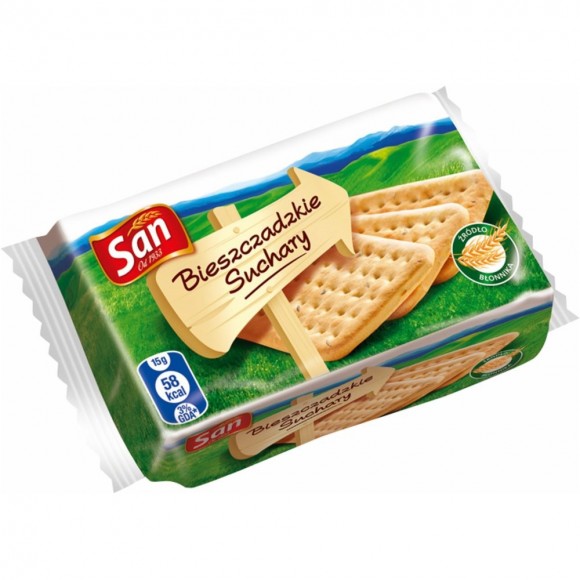 San Bieszczadzkie Crackers / Suchary 90g/3.17oz