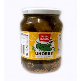 Fresh Basic Uhorky Sterilizovane / Pickles 720ml
