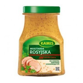Kamis Russian Style Mustard /Spicy 185g/6.34oz