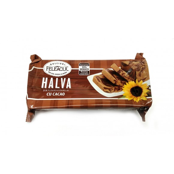 Halvah with Cacao and Sunflower Seeds