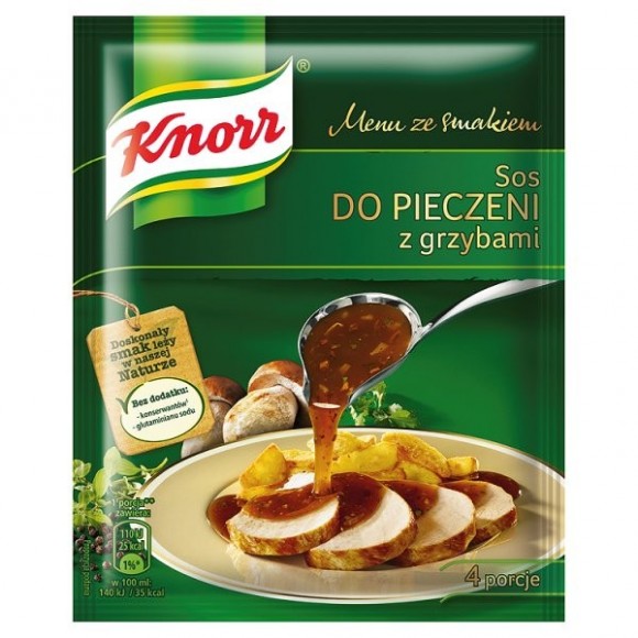 Knorr Gravy Sauce with Mushroom 29g