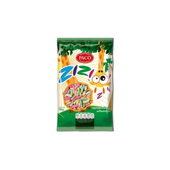 Paco Zizi Puffed Rice 50g