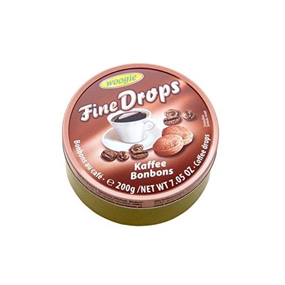 Woogie Fine Drops Coffee Flavored Candies 200g/7.05oz