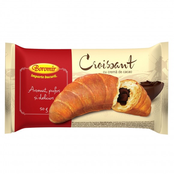 Boromir Croissant with Chocolate - Cocoa 50g