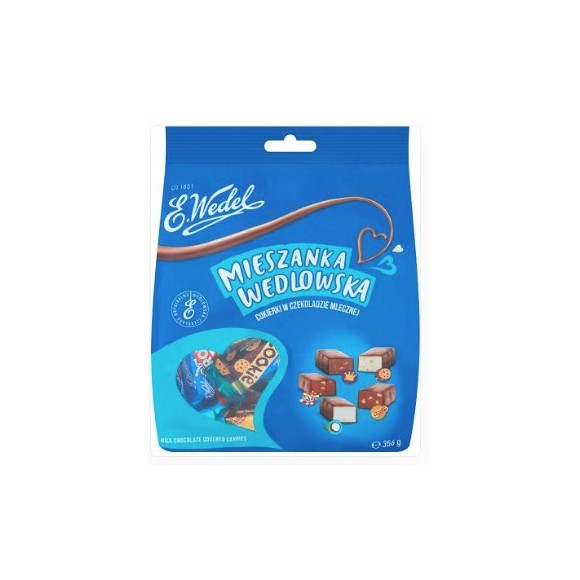 E.Wedel chocolate covered candies 356g / Mieszanka Wedlowka
