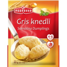 Podravka Semolina Dumplings/Gris Knedli 58g, 2,0oz