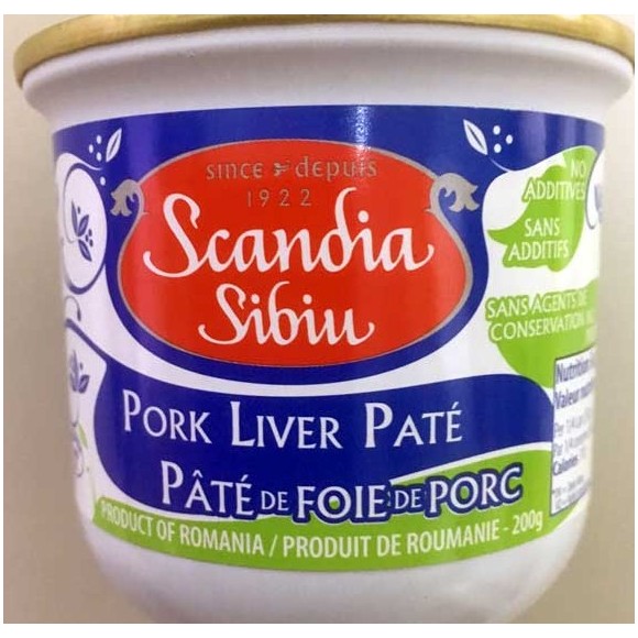 Scandia Sibiu Pork Liver Pate 200g