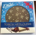 E.Wedel Torcik Wedlowski with White Chocolate Decorations- Hand Decorated, Wedel Torte 250g/8.8oz