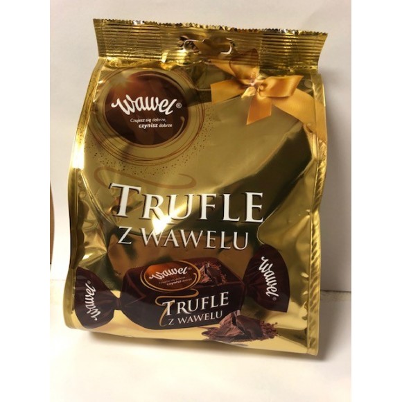 Wawel Truffles in Chocolate with Rum flavor Candies 350g/12.34oz