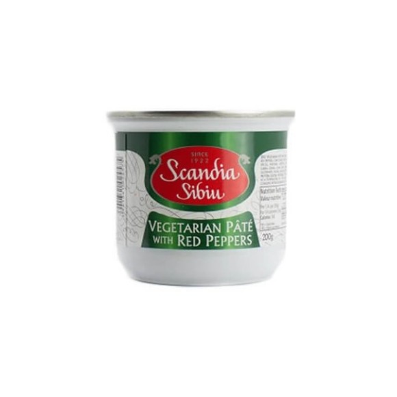 Scandia Sibiu Vegan Pate with Red Peppers 200g