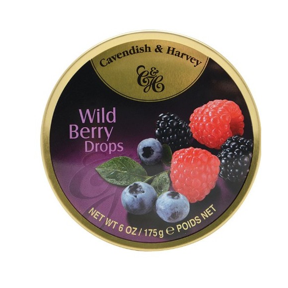 Cavendish & Harvey Wild Berry Drops 175g