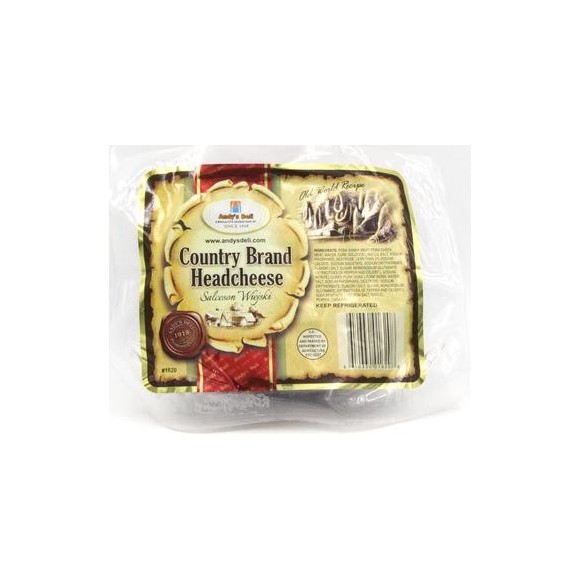 Andy's Country Brand Headcheese Approx 0.8-1 lbs