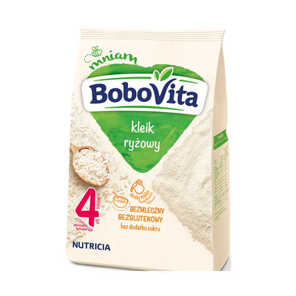 Bobovita Rice Cereal/ Kleik Ryzowy 5.64 oz/ 160g