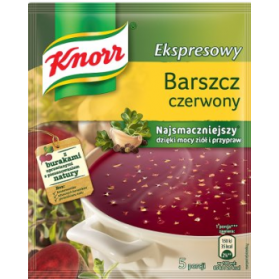 Knorr Beetroot Soup / Zupa Barszcz Czerwony 53g