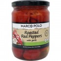 Marco Polo Roasted Red Peppers with Garlic 545g/19.3 oz.