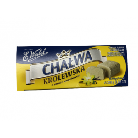 E.Wedel Chalwa Krolewska Vanilla Flavour Sesame Halva 250g/8.82oz