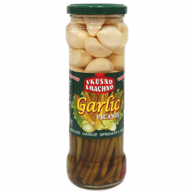 Pickled Garlic Sprouts and Cloves 370mL