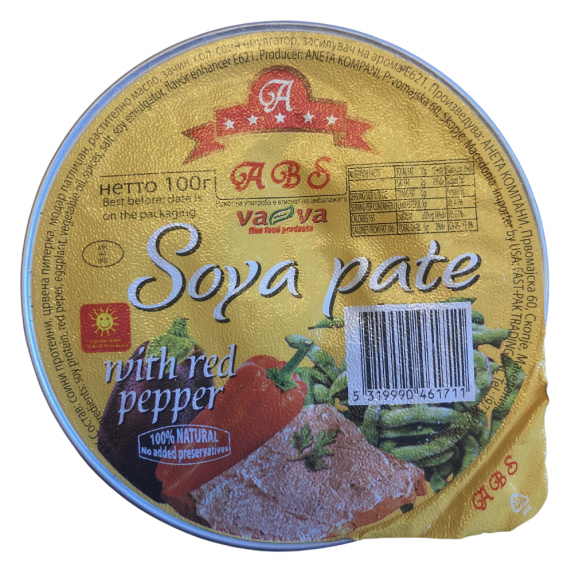 Soya Pate with Peppers Aneta 100g