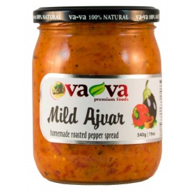 Roasted Pepper Spread Ajvar Mild 520g Vava