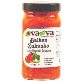 Balkan Zakuska, Roasted Vegetable Delicatesse Vava 480g