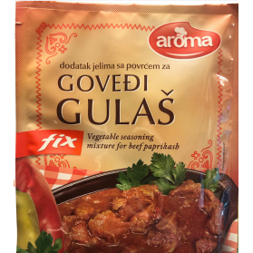 Vegetable Seasoning Mixture for Beef Paprikash, "Govedi Gulas" 50g Aroma