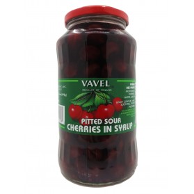 Pitted Sour Cherries in Syrup, Vavel 690g