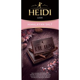 Dark Chocolate with Himalayan Salt, Heidi 80g