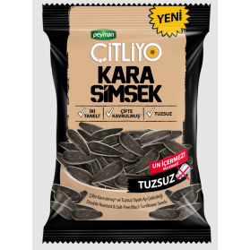 Citliyo No Salt Added Black Sunflower Seeds Kara Simsek Peyman 160g