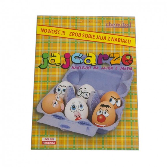 Sticker on Eggs / Naklejki na Jajka z Jajem