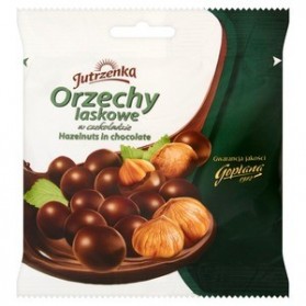 Jutrzenka– Huzelnuts in chocolate 2.8oz (W)