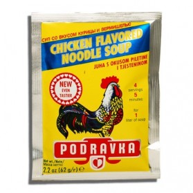 Podravka Chicken Flavored Noodle Soup 62g/2.2oz