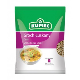 Kupiec Groch Luskany Caly / Shelled Peas,whole 400g/14oz