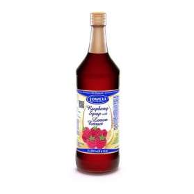Lowell Raspberry Syrup with Lemon Extract 1 L/33.8fl. oz.