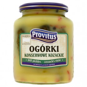 Cossack’s cucumbers 640 g (Ogórki kozackie)