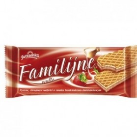 Jutrzenka Family's Wafers with Nut Flavoured Cream 180g/6.34oz