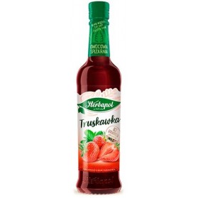 HERBAPOL SYRUP Strawberry-flavoured fruit syrup with vitamin C 14.2oz (420ml)
