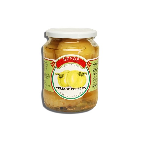 Bende Yellow Peppers 24 oz/680g