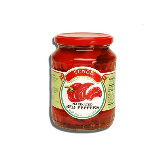 Bende Marinated Red Peppers 23oz/650g