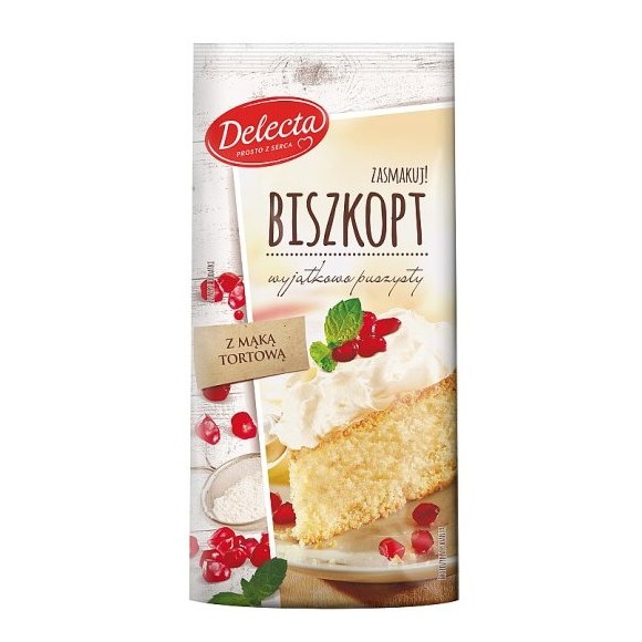 Delecta Sponge Cake, Biszkopt 380g